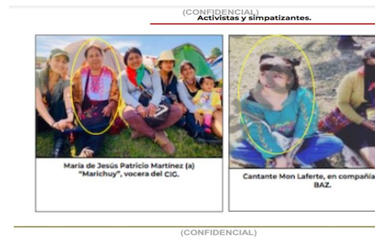 Hackeo a Sedena: Mon Laferte, Marichuy, activistas y colectivas feministas aparecen en informe filtrado del Ejército