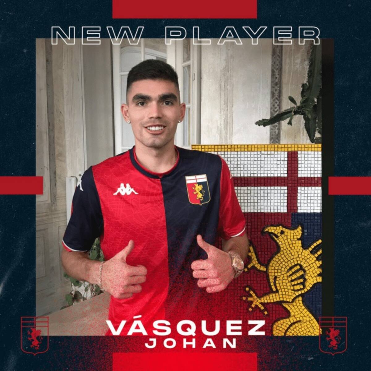 Johan Vásquez fichado por el Génoa de Italia.