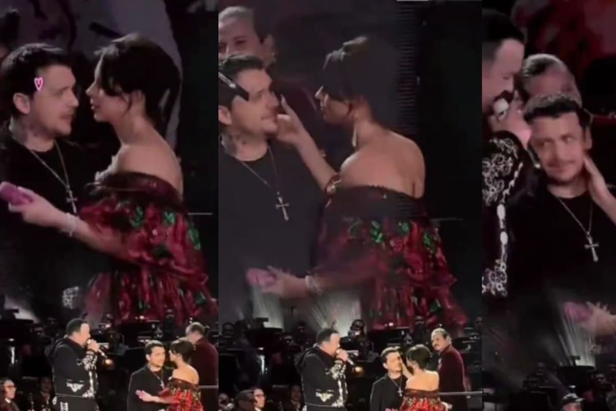 ¿Tensión en el escenario?: El video de Christian Nodal con la familia Aguilar que divide opiniones en redes