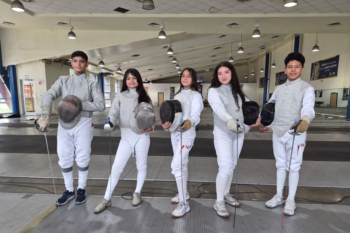 ¡Cinco cachanillas van por México al Panamericano de Esgrima!