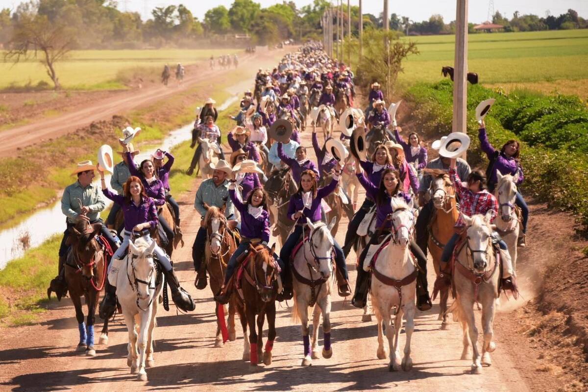La Cabalgata con Aroma de Mujer celebrará su edición 16 el 1 de marzo en Ciudad Obregón