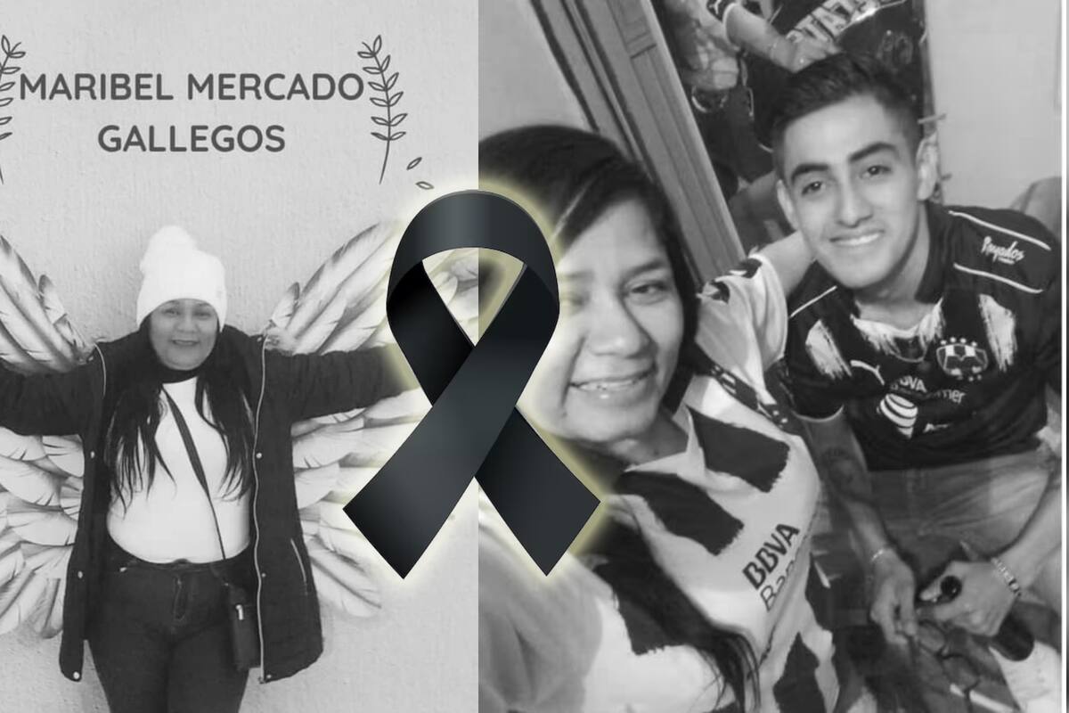 Hijo de Marlene Gallegos, fan de Rayados atropellada mortalmente, la despide; festejaban juntos su cumpleaños en partido vs Santos