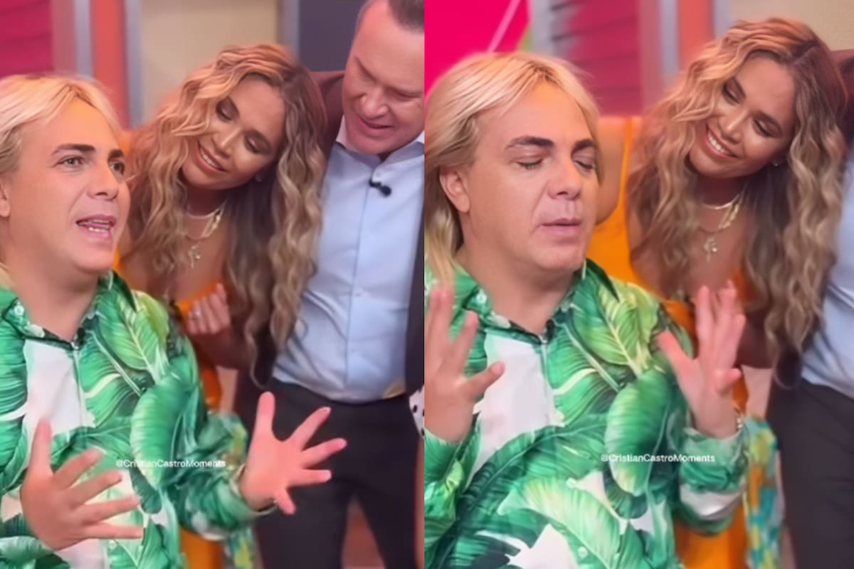 Cristian Castro revela el secreto para no hacer nada y aun así tener éxito