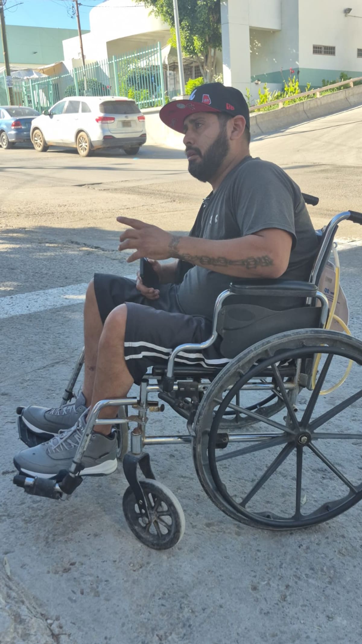 El papá dijo que la menor presenta síntomas, pero el personal médico del Hospital General de Tijuana de la Zona Este todavía no lo confirma, pero tampoco le ha hecho la prueba. Foto: Khennia Reyes