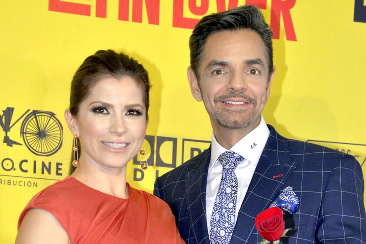 La reacción de Eugenio Derbez al enterarse que cumple 8 años casado con Alessandra Rosaldo