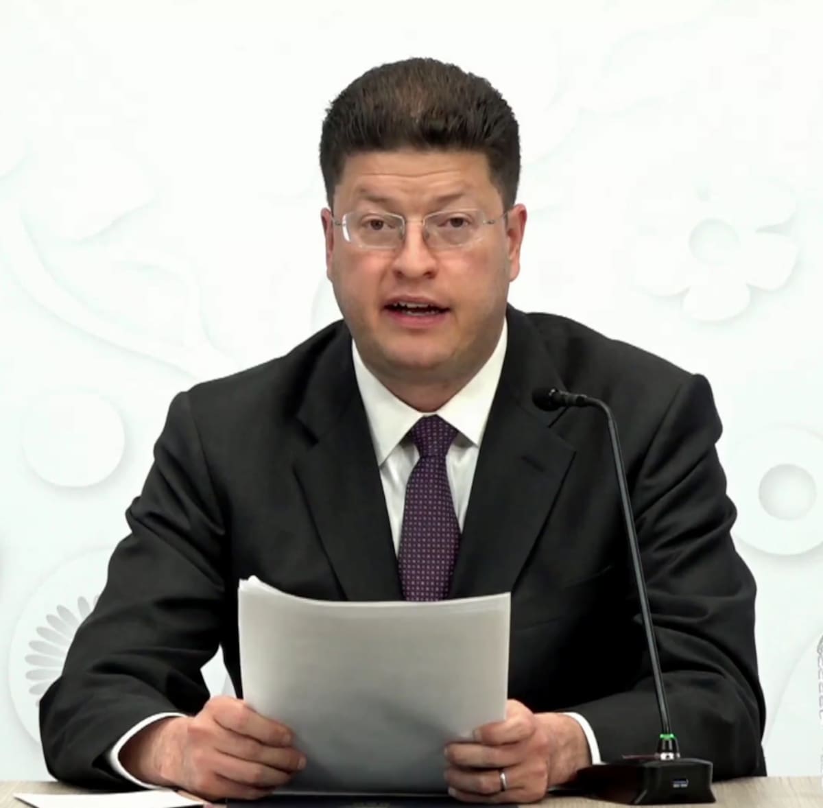 El secretario de Seguridad Ciudadana, Pablo Vázquez. | Foto: Captura de pantalla.