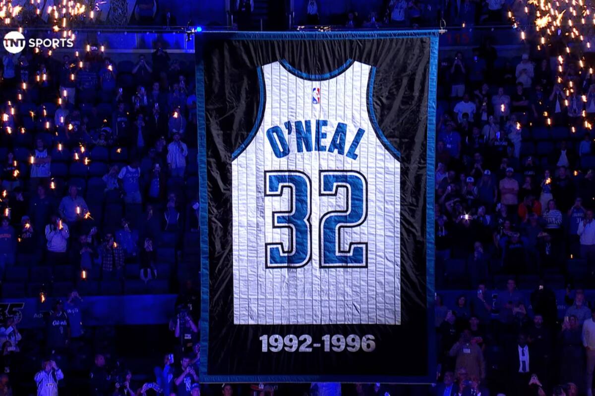 NBA: Orlando Magic retira el dorsal #32 del legendario Shaquille O’Neal