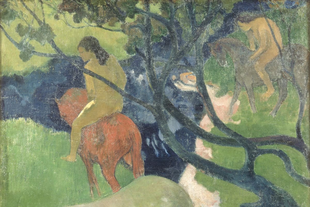 El caballo blanco de Gauguin, una escena simbólica desde el Museo d’Orsay de París