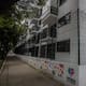 Damnificados del Multifamiliar Tlalpan denuncian que borraron mural en memoria de víctimas del sismo de 2017