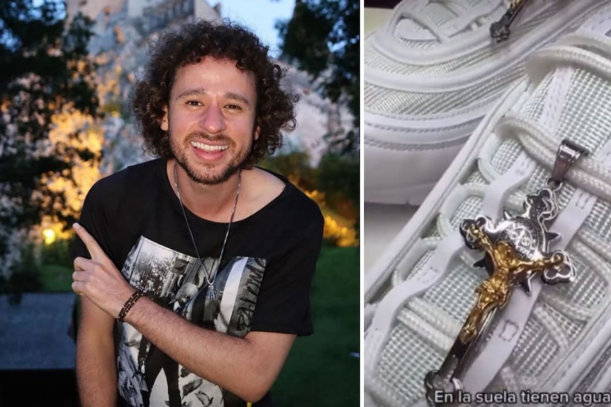 Luisito Comunica presume los polémicos "Zapatos de Jesús" de más de 1000 mil pesos