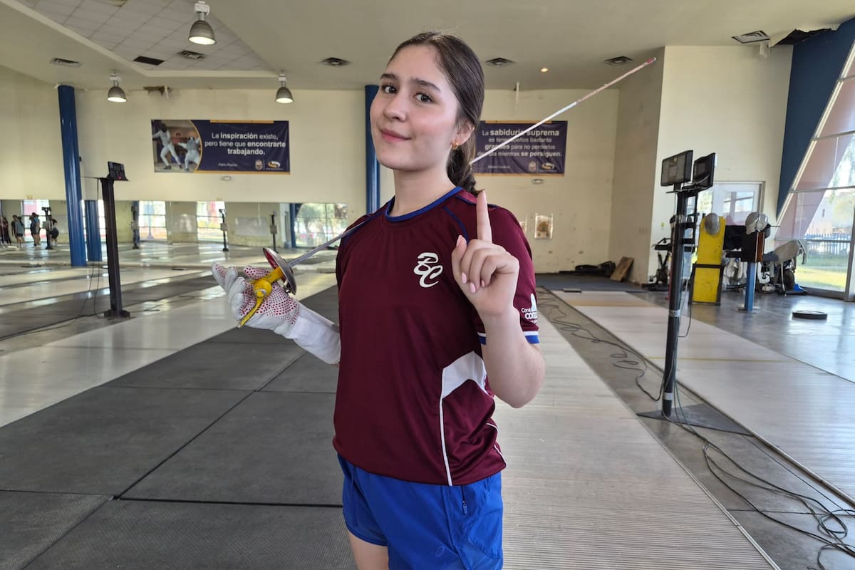 Debuta bajacaliforniana en Mundial de Esgrima y apunta a revancha rumbo a Olimpiada Nacional