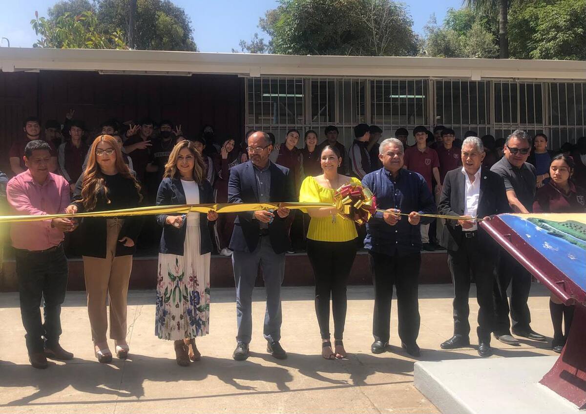 Varias obras de mejora también fueron inauguradas en el plantel.