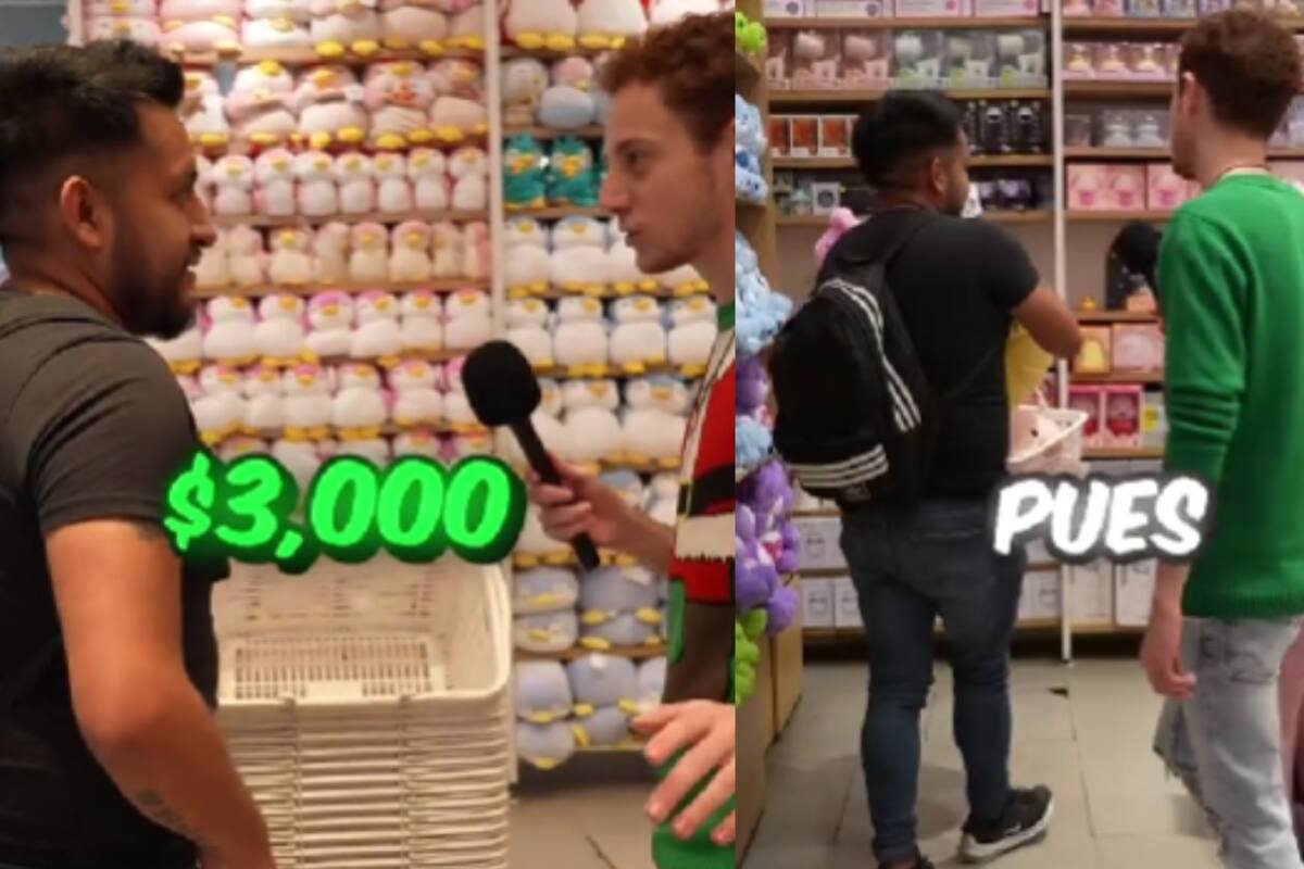 Influencer le compra más de 3 mil pesos en mercancía de Miniso a una persona al azar solo por seguirlo
