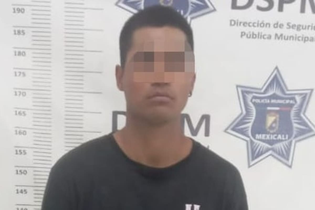 Detienen a presunto ladrón en fraccionamiento Hacienda de los Portales
