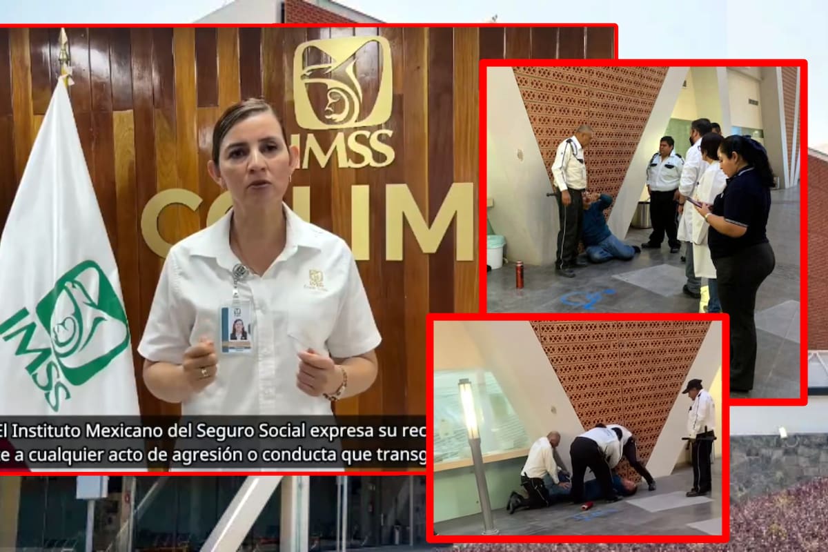 IMSS Colima rompe contrato con la empresa de seguridad responsable de la PALIZA a un paciente por pedir medicamentos; convlusionó afuera del hospital y fue captado en video