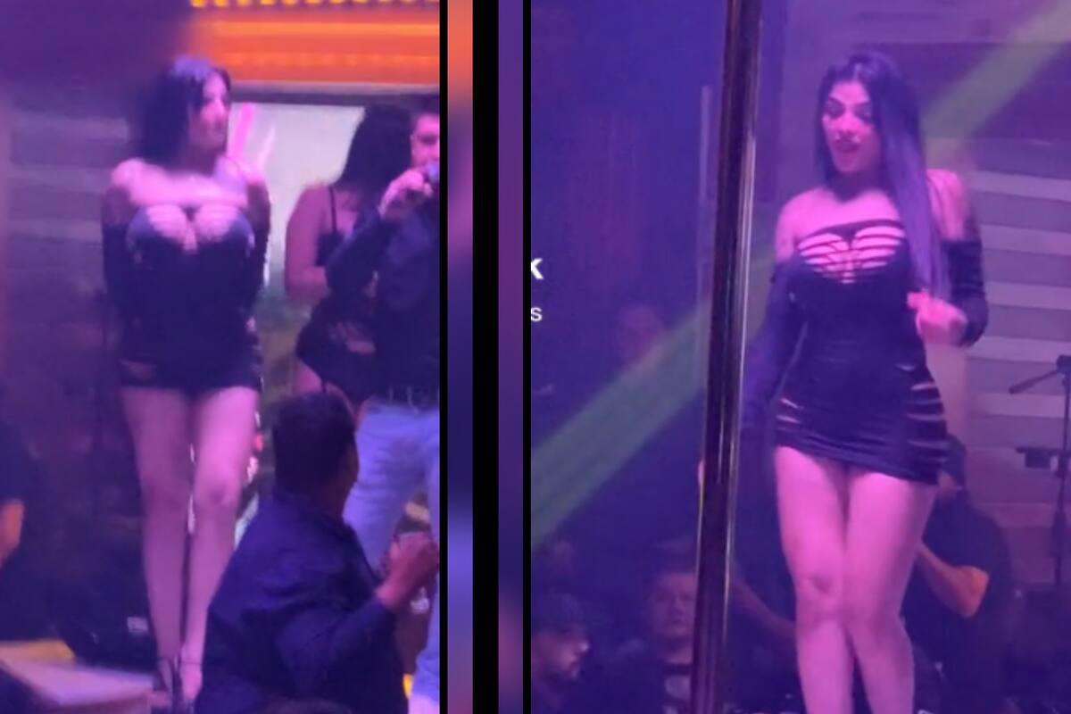 VIDEO: Karely Ruiz baila para empleados de una empresa en posada navideña