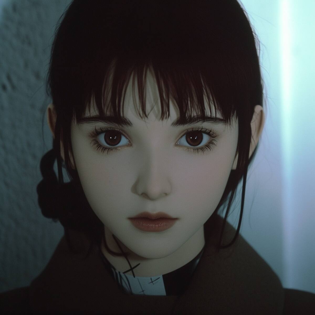 Así se vería Lain si existiera en el mundo real según la Inteligencia Artificial de Midjourney