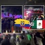 ¿Sabotaje? Afición mexicana se movilizó para hacer fiesta fuera del hotel donde se hospedaba Ecuador la noche antes del partido de dieciseisavos del Mundial 2026 y no se fueron hasta la madrugada