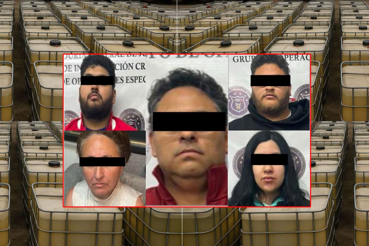 En familia se dedicaban al robo de combustible pero un cateo llevó al padre, madre, hermanos y cuñada de ‘El Chelo’ a la cárcel
