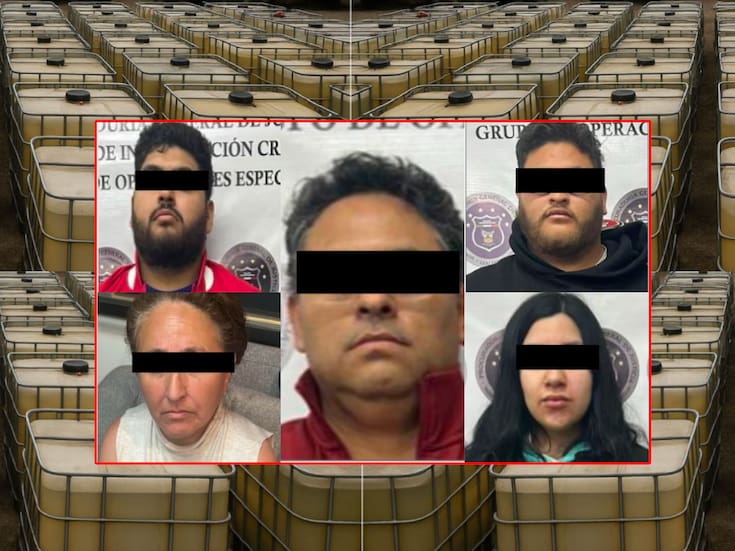 En familia se dedicaban al robo de combustible pero un cateo llevó al padre, madre, hermanos y cuñada de ‘El Chelo’ a la cárcel