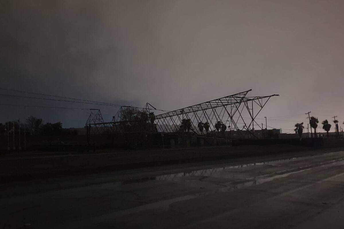Más de 83 mil usuarios de CFE sin energía por tormenta