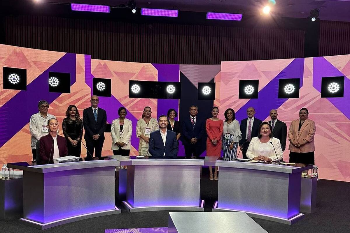 INE dice que no es posible cambiar formato para próximos debates presidenciales