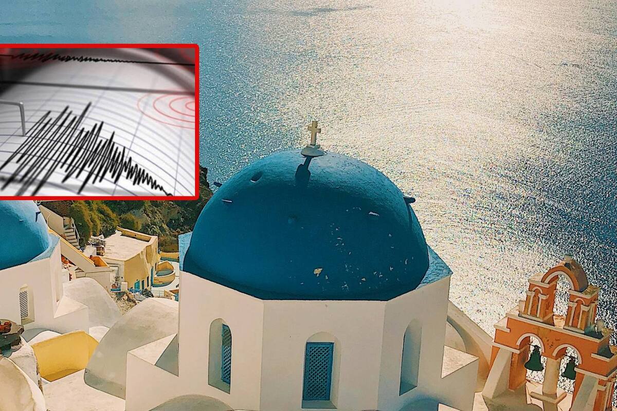 Santorini, el paraíso griego, luce desolado tras reporte de más de 600 sismos en los últimos días; ¿Qué ocurre?