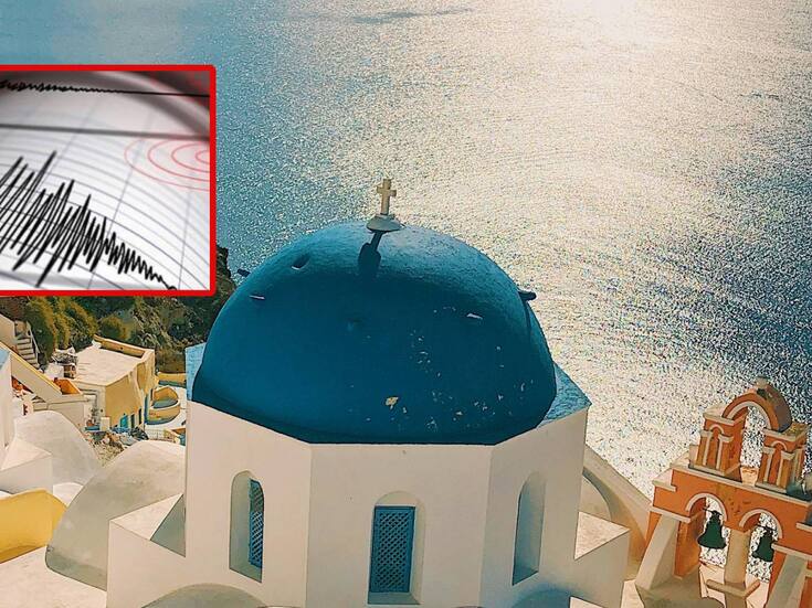 Santorini, el paraíso griego, luce desolado tras reporte de más de 600 sismos en los últimos días; ¿Qué ocurre?