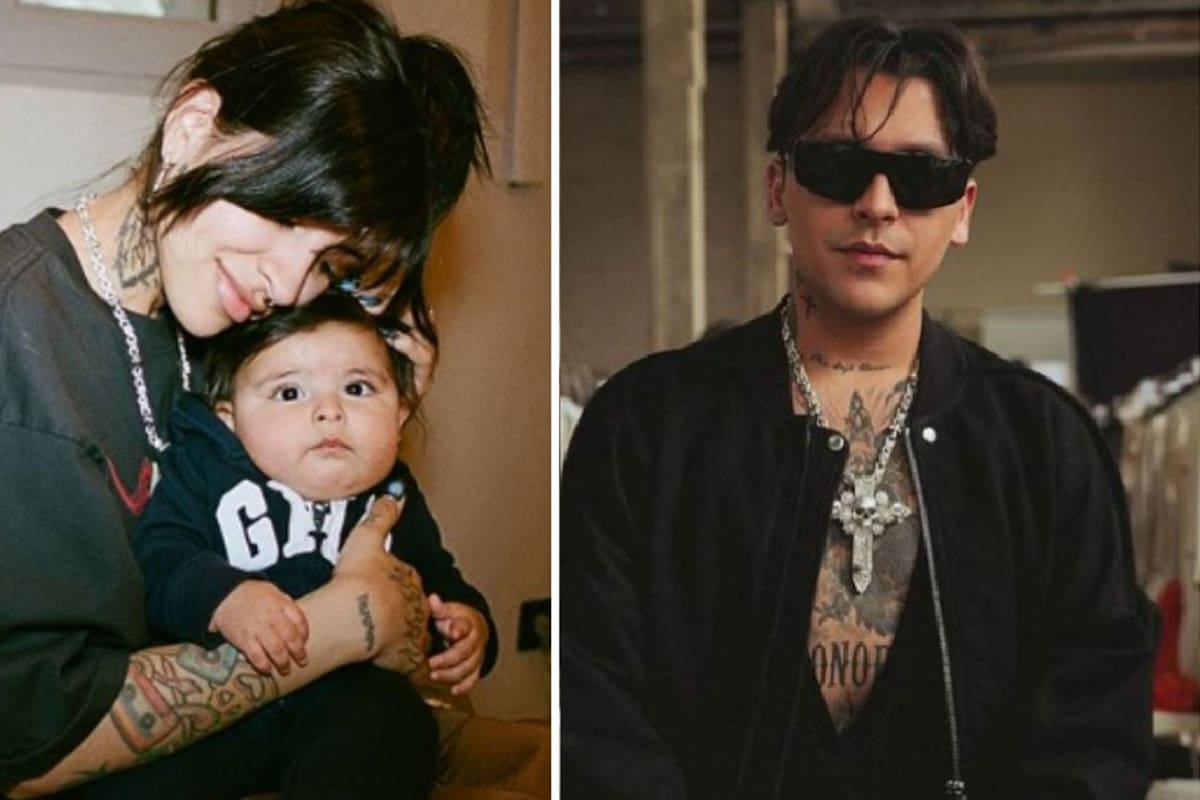Christian Nodal habría ido a ver a su hija Inti a Argentina