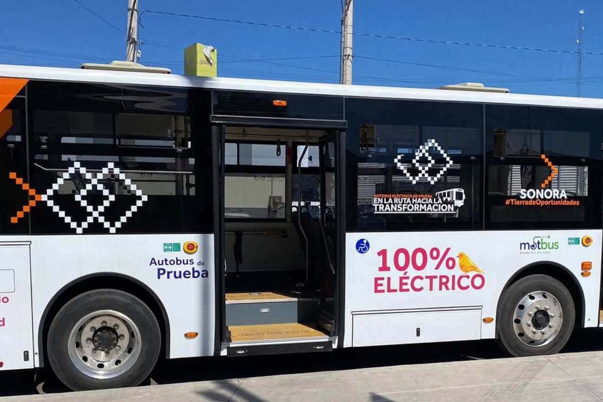 Cajeme proyecta hasta 30 camiones eléctricos para modernizar el transporte urbano
