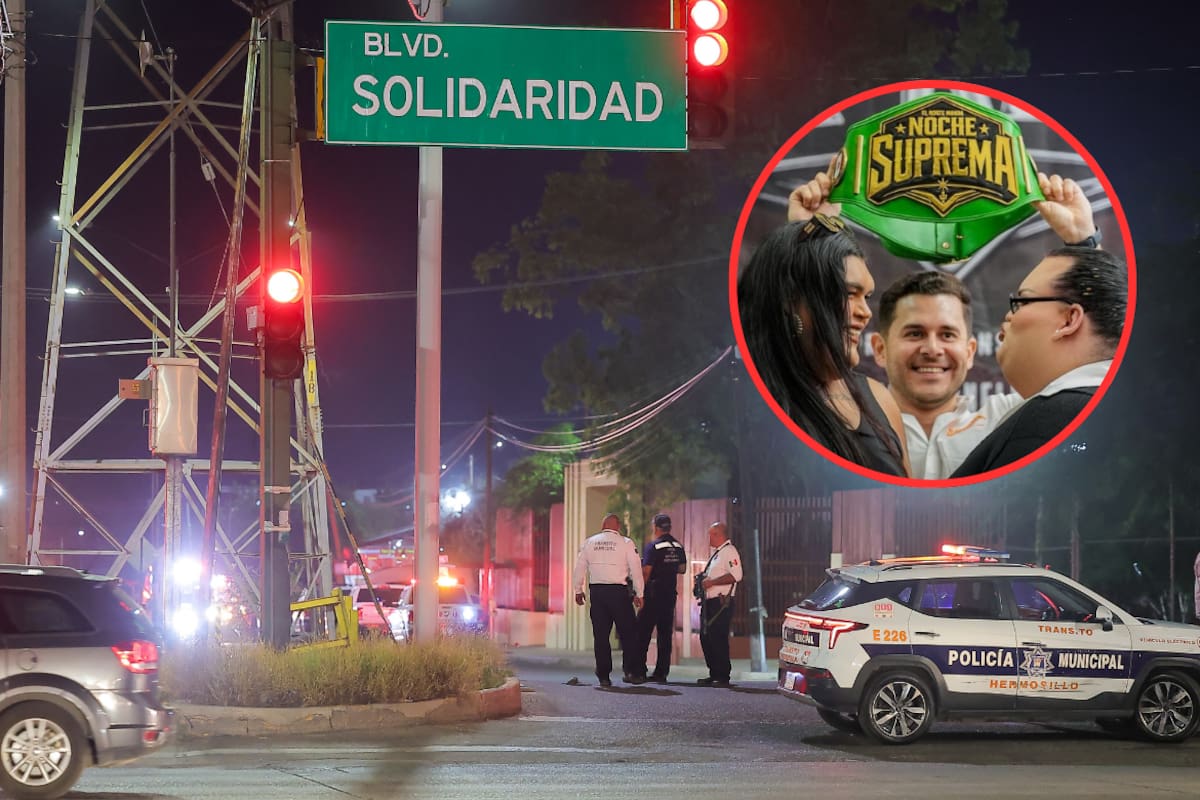 Balacera e incendio del ring en el CUM de Hermosillo previo a la Noche Suprema provocan la suspensión de la función de boxeo entre influencers