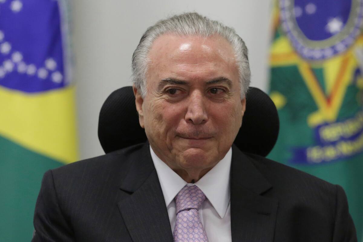 Ordenan que Temer regrese a la cárcel