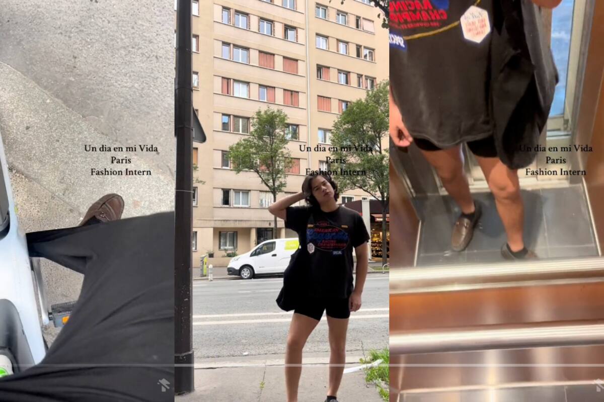 Joven sufre accidente con su pantalón camino a oficina: tuvo que llegar en ropa interior (VIDEO)