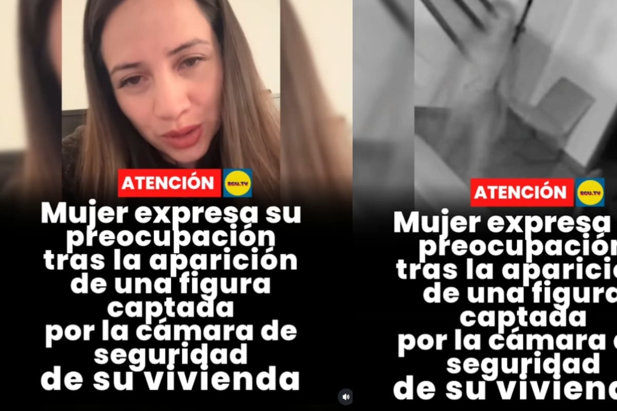 “No pude dormir en toda la noche”: mujer asegura haber fotografiado a un supuesto espectro en su casa mediante cámaras de seguridad