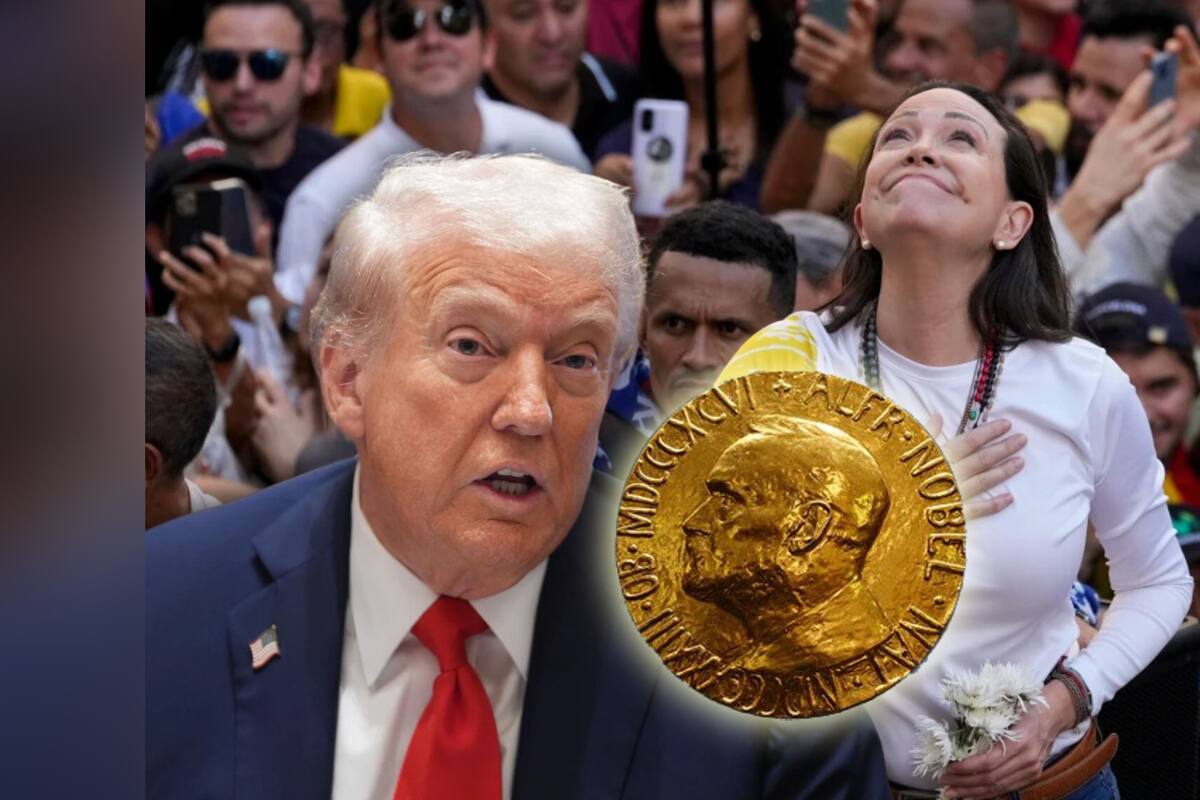 Donald Trump afirma que María Corina aceptó el Nobel de la Paz “en su honor”: “fue muy amable”, esto dijo el presidente de EEUU tras perder el galardón