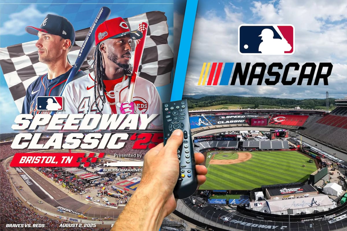 Braves vs Reds: ¿A qué hora y dónde ver EN VIVO en México el MLB Speedway Classic 2025? El juego de beisbol sobre la pista de NASCAR