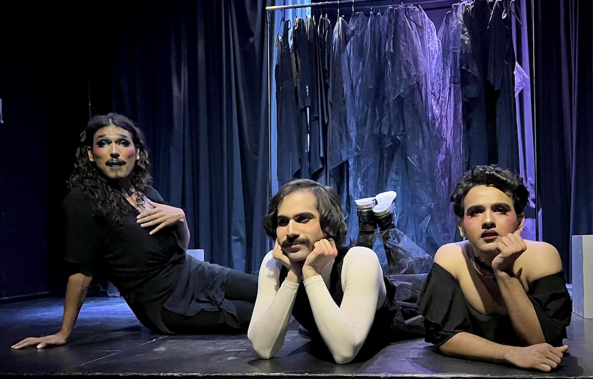 Obra de teatro "Los lagartijos". Foto: Cortesía