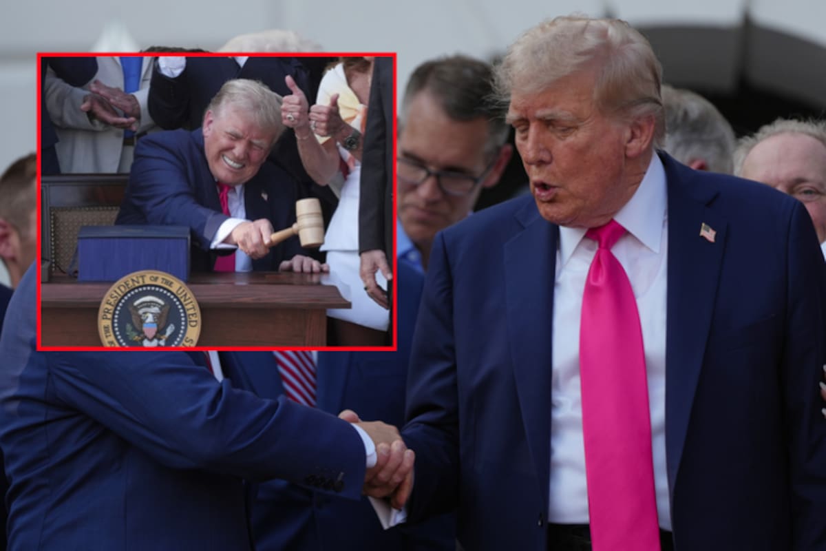 Trump firma millonario paquete fiscal en pleno 4 de julio y celebra con desfile aéreo en la Casa Blanca