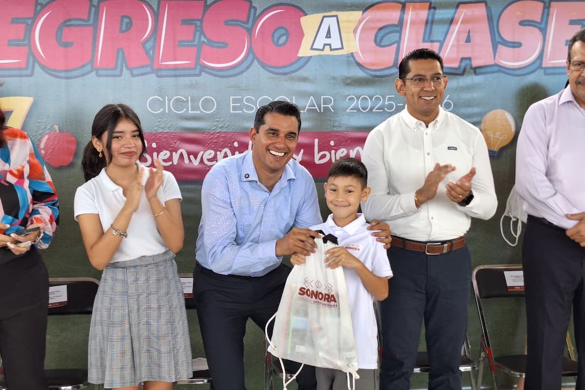Inauguran la Secundaria Técnica Número 81 al norponiente de Hermosillo