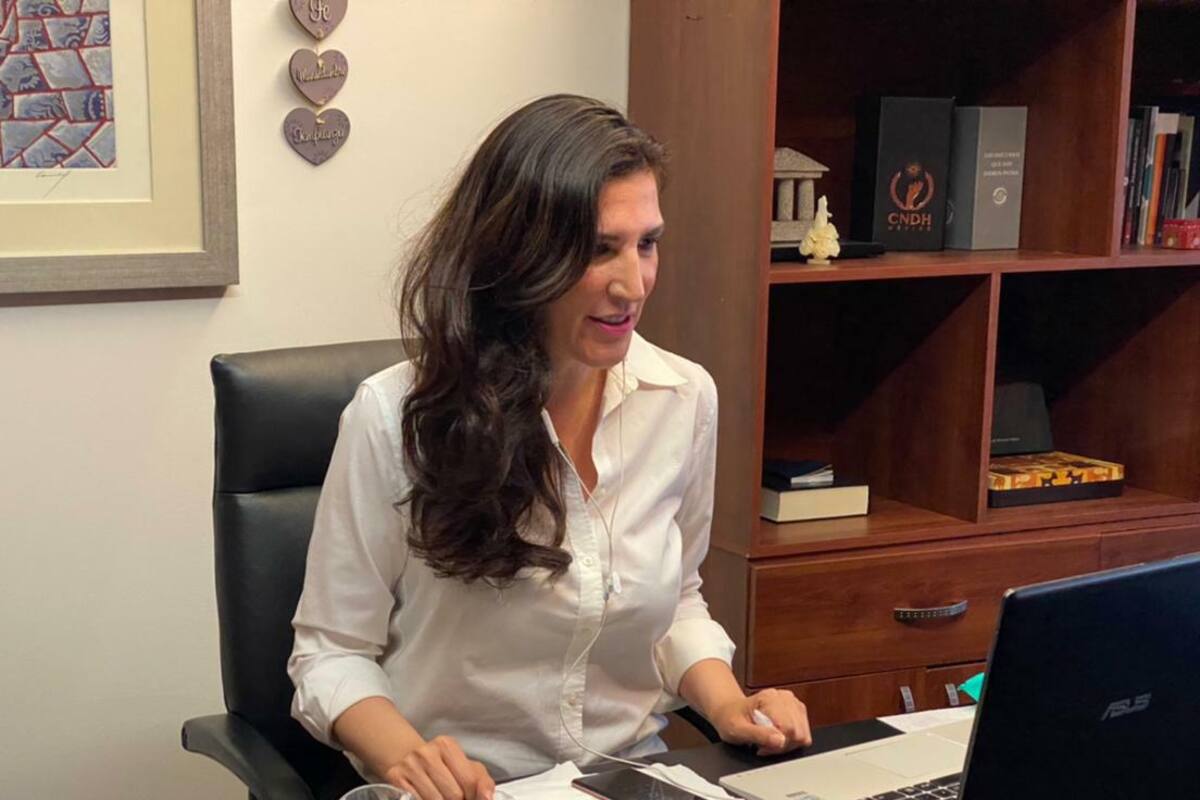 Panista Kenia López Rabadán dice que AMLO no compra vacunas para mujeres