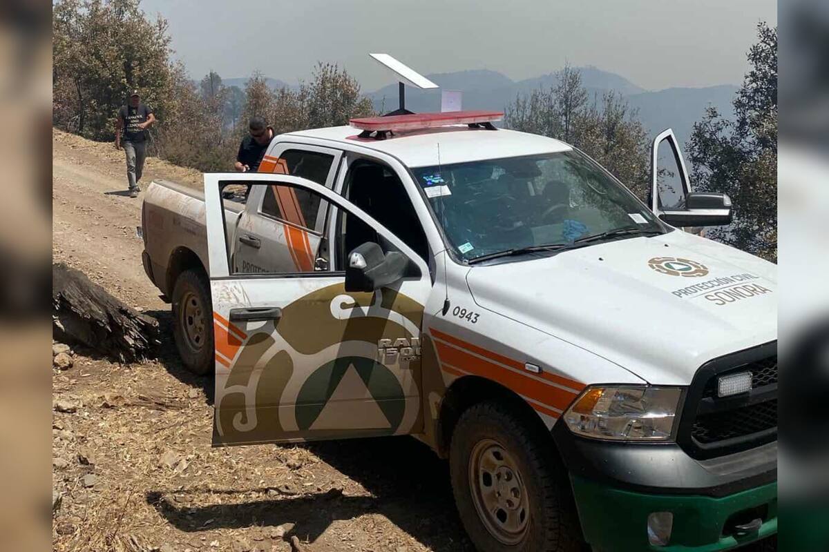 Gobierno de Sonora atiende incendio forestal en Nácori Chico; no hay daños a población ni a ranchos
