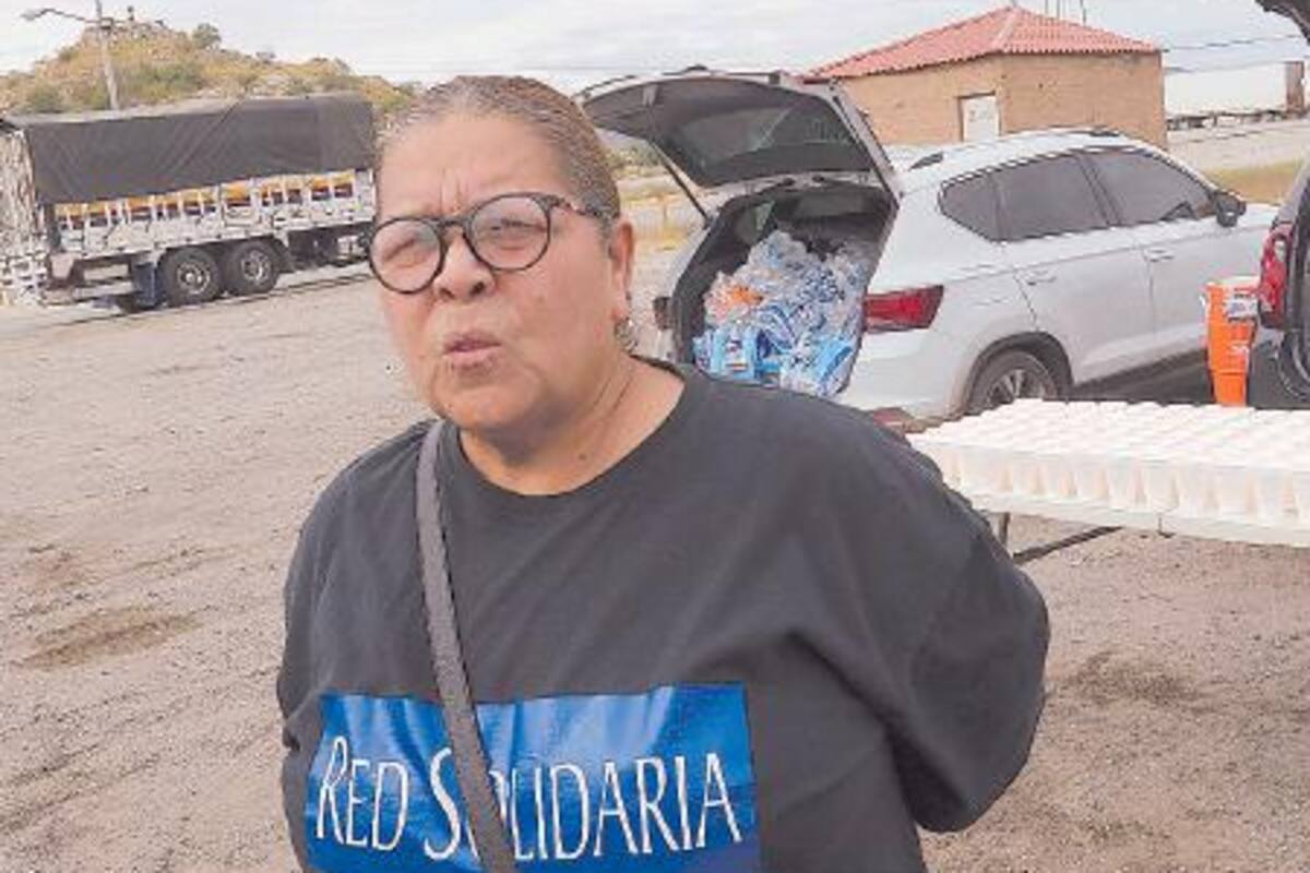 Red Solidaria reparte despensas