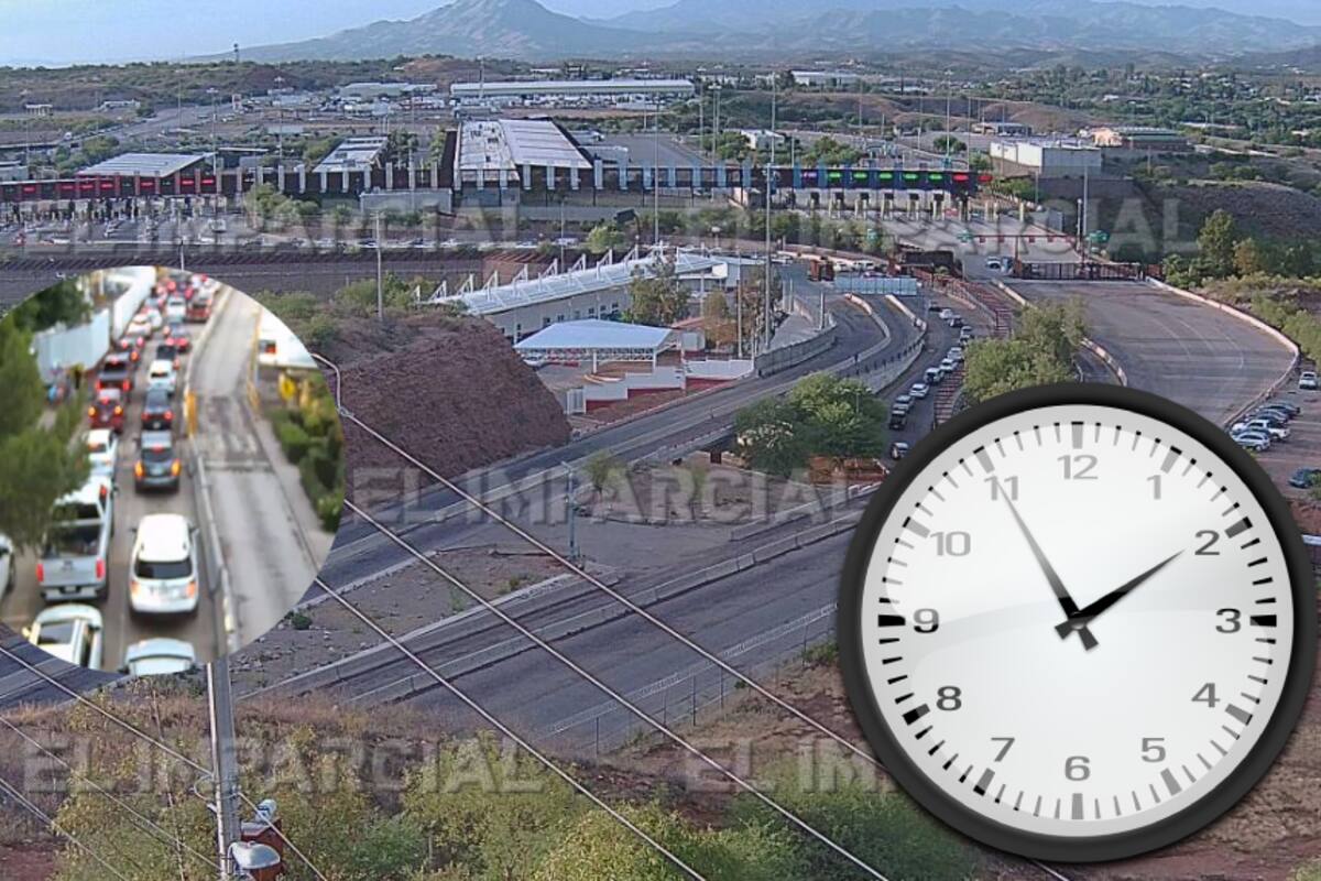 Estado de las Garitas DeConcini y Mariposa en Nogales: Miércoles 26 de junio