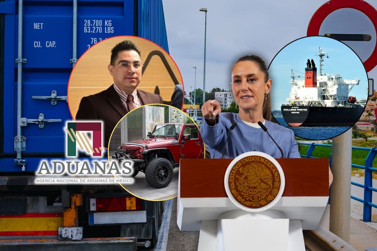 Además de relacionarse con una red de importación ilegal de autos de lujo desde EEUU, Alex Márquez, directivo de Aduanas encargado de combatir huachicol fiscal, es acusado de facilitar el contrabando de combustible y vender plazas