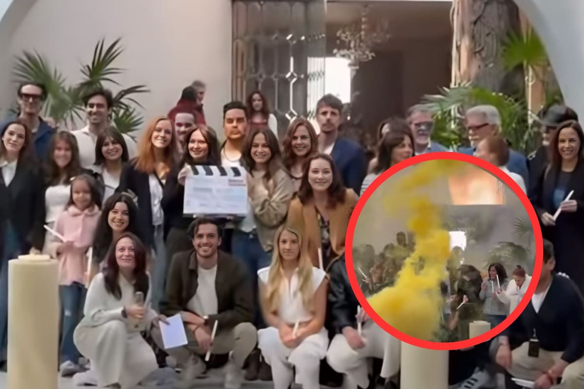 Explosión en el estreno de la telenovela “Hermanas, un amor compartido” deja a una actriz lesionada