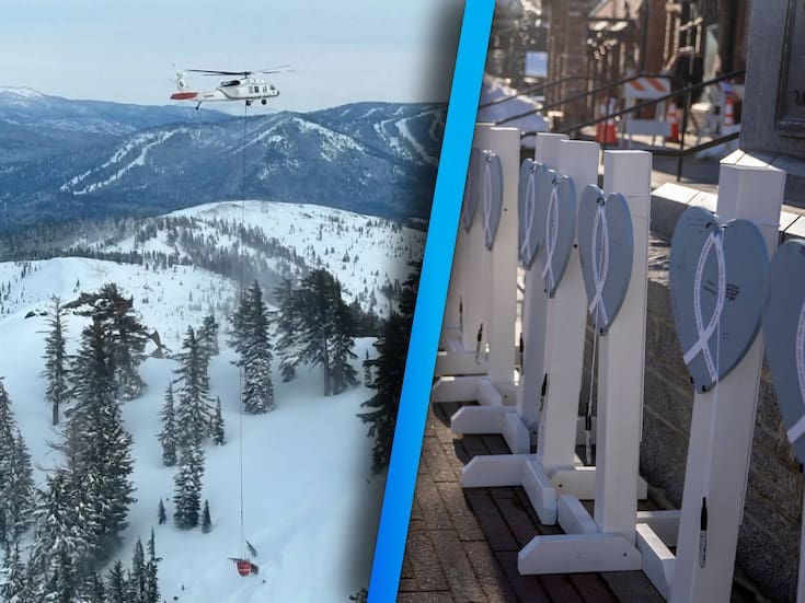 Preparan los funerales de los 9 esquiadores fallecidos en California tras la avalancha más mortífera en Estados Unidos