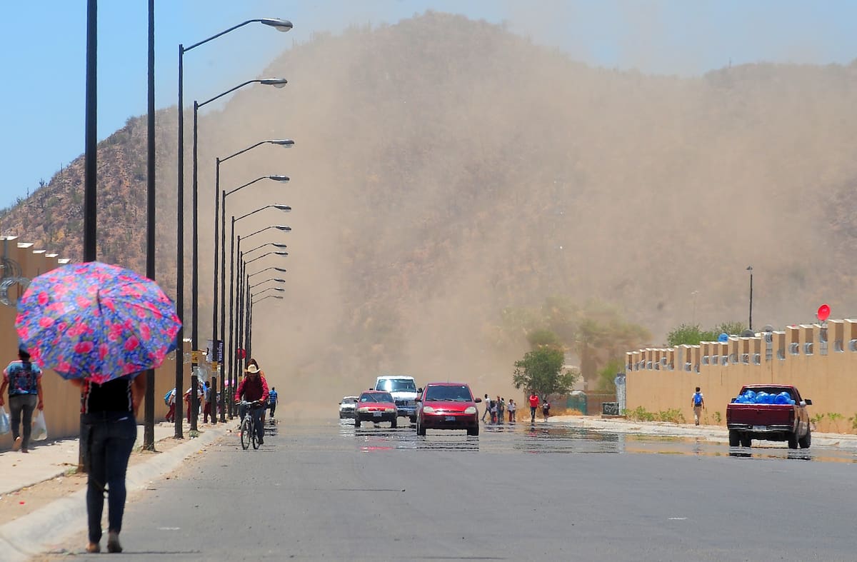 Se esperan fuertes vientos y tolvaneras. | Banco digital GH