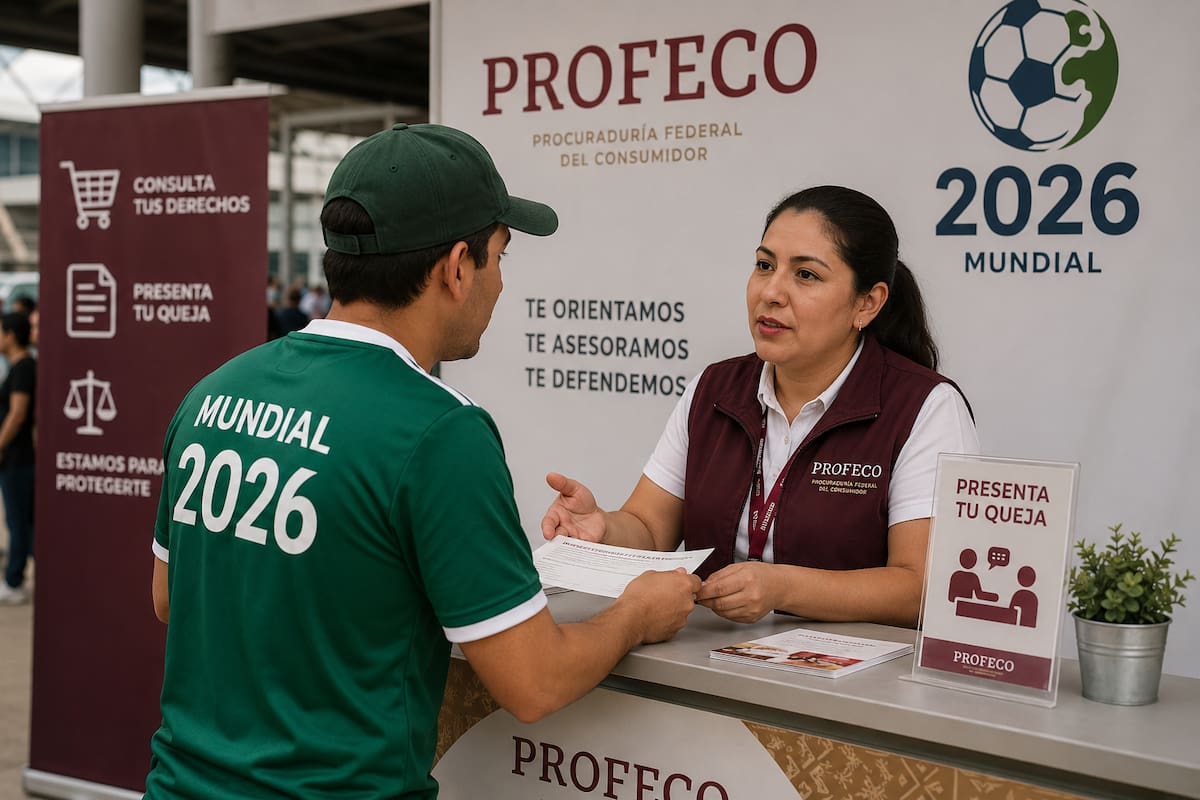 Profeco aclara qué hacer ante abusos comerciales durante el Mundial 2026: Cuándo presentar una queja y cuándo una denuncia