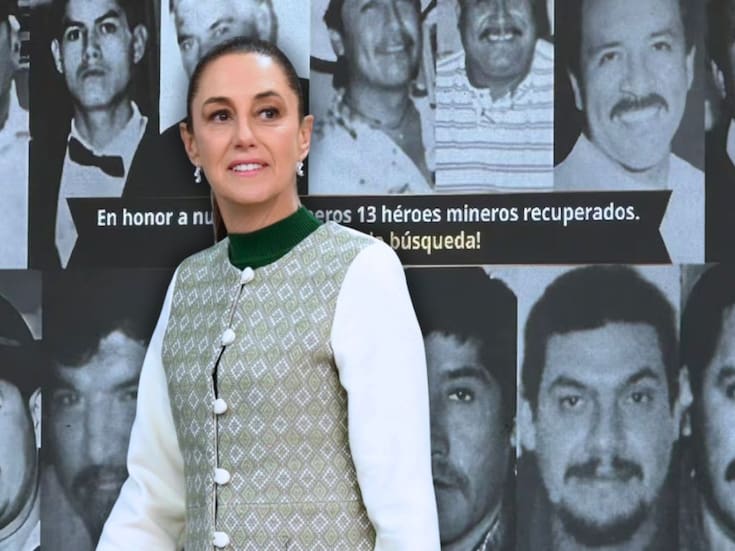 A 20 años de Pasta de Conchos, Sheinbaum afirma que el rescate continuará hasta localizar al último de los 65 mineros y viaja a Coahuila para reunirse con las familias