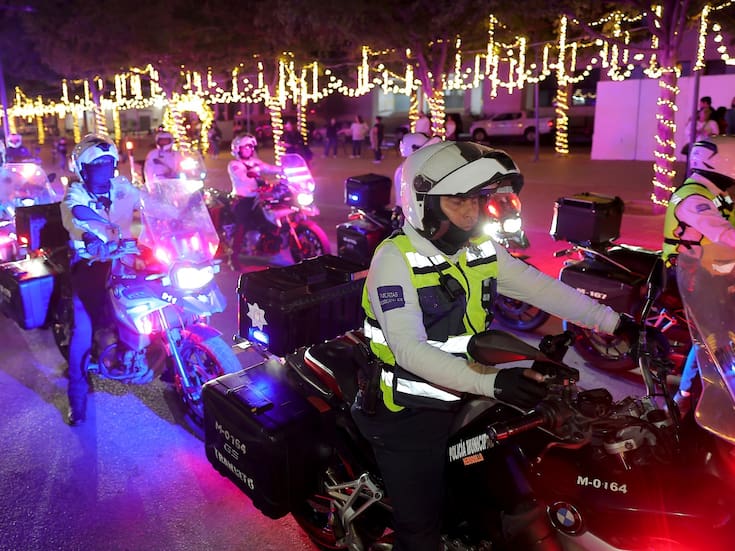 Policía de Hermosillo refuerza seguridad en Nochebuena con el Operativo Carrusel Navideño
